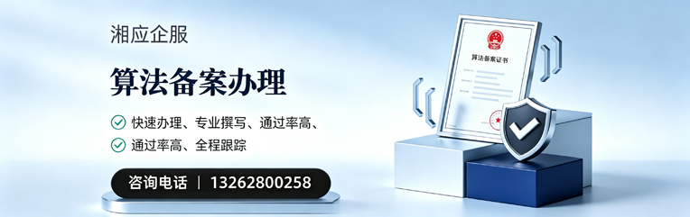 淮南算法备案申报服务