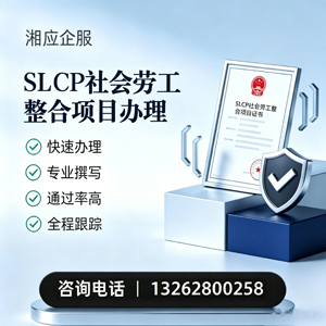淮南SLCP社会劳工整合项目申报服务