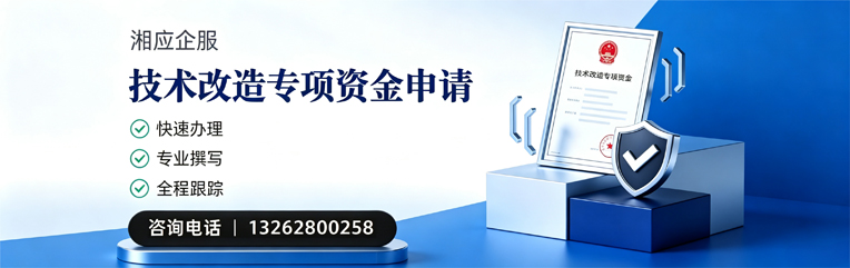淮南技术改造专项资金申报服务