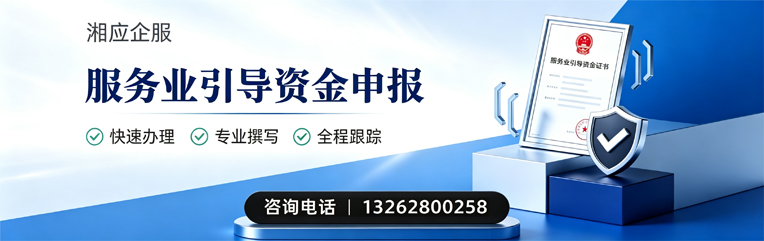 淮南服务业引导资金申报服务